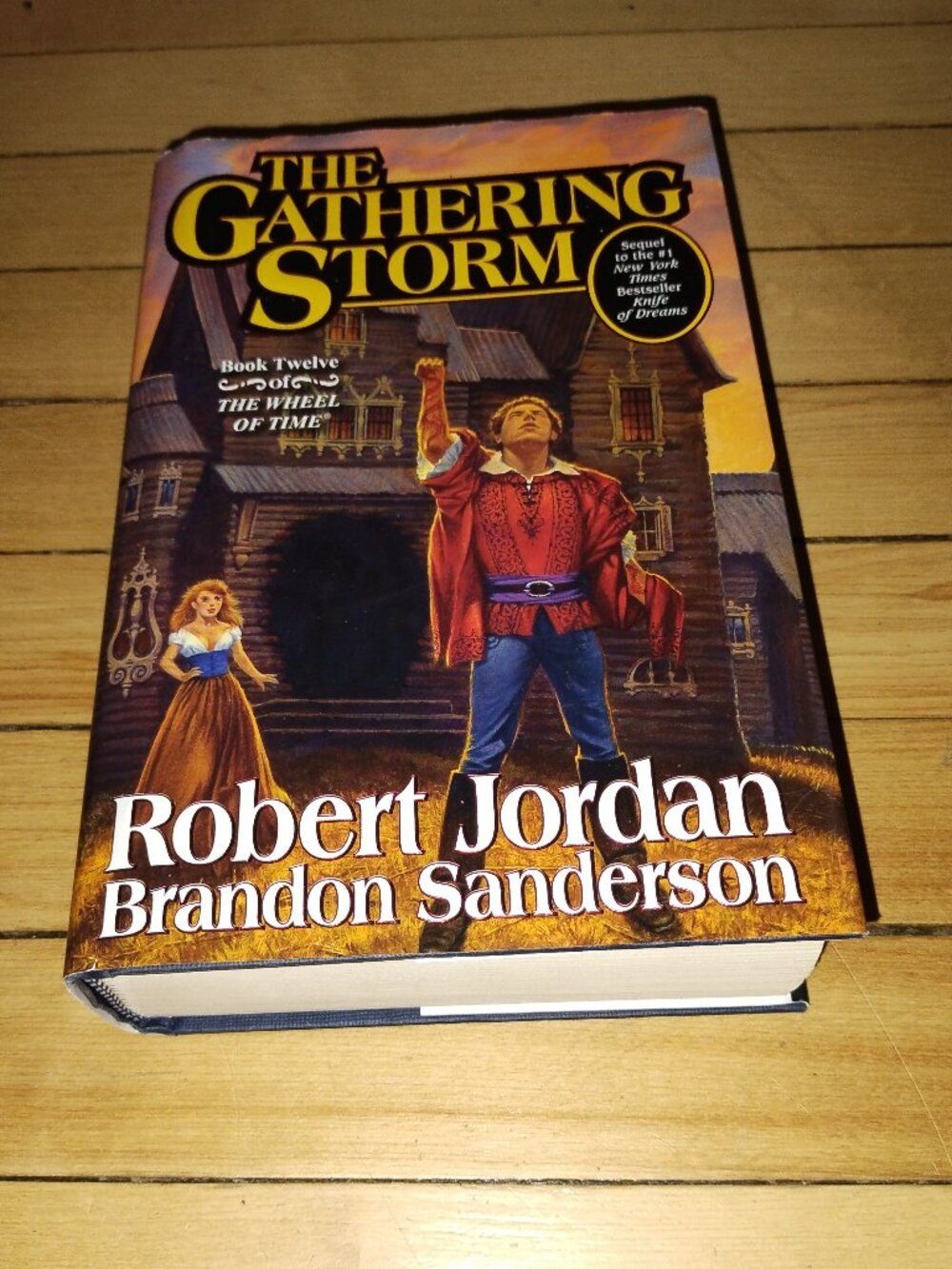 The Gathering Storm- Wheel of Time Book 12 (2009,,Robert Jordan) Hardcover Book